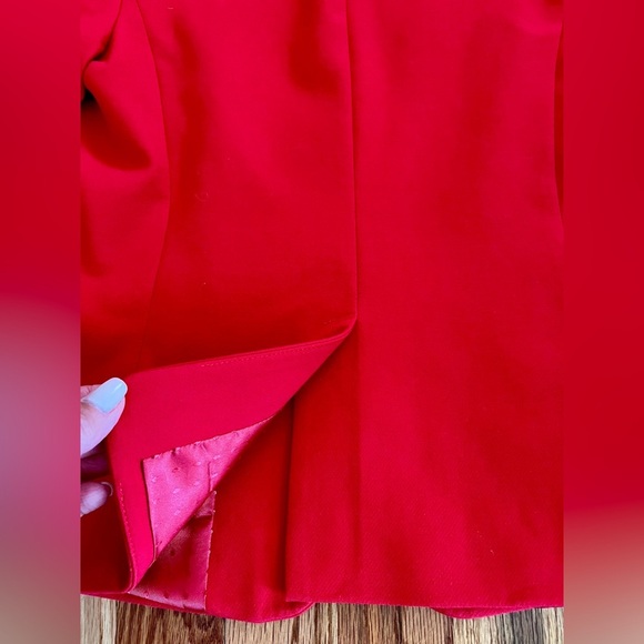 Ann Taylor LOFT Red Blazer - Size 4 - Picture 10 of 12
